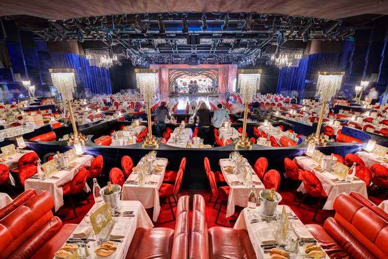 A sala principal do Lido