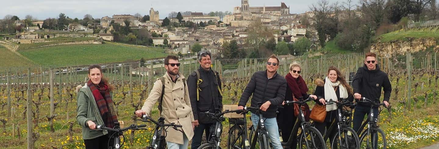 Tour por Saint Emilion en bicicleta eléctrica