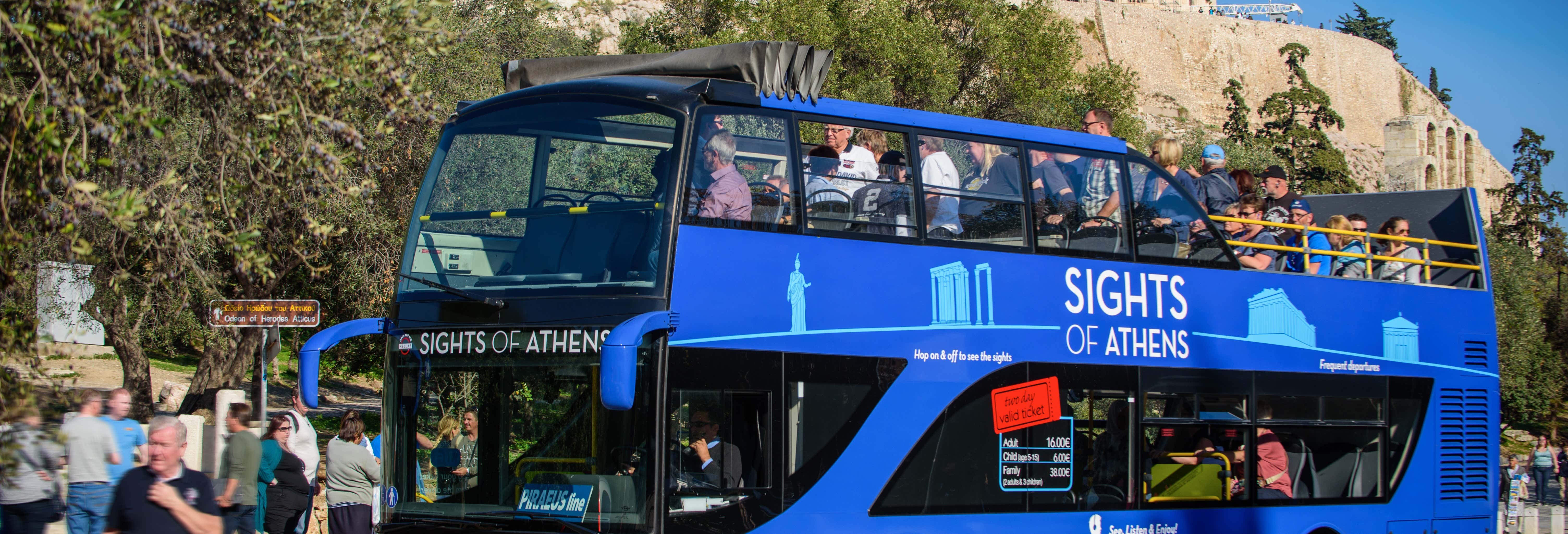 Autobús turístico de Atenas