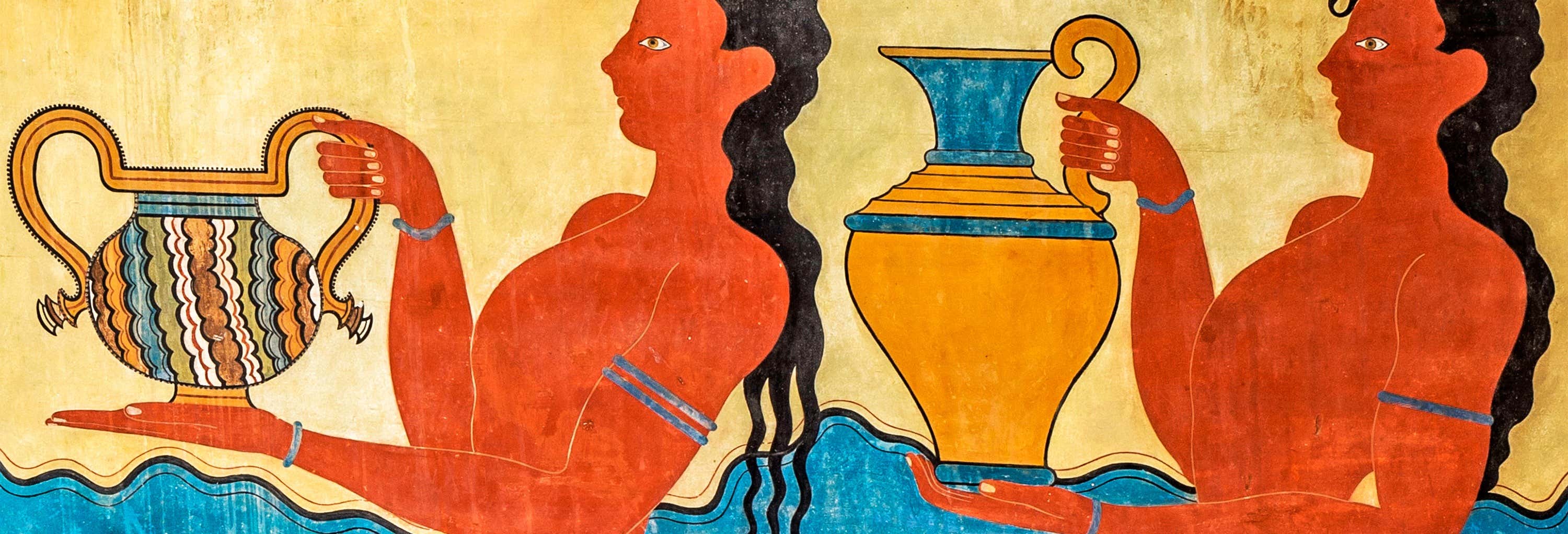 Visita guiada por el Palacio de Knossos