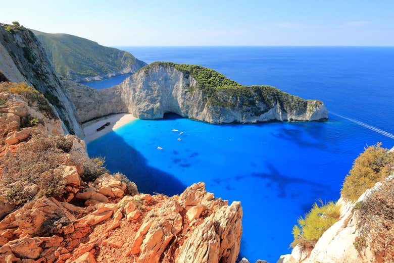 Tour Por Las Cuevas Azules Y Playa De Navagio Desde Zante