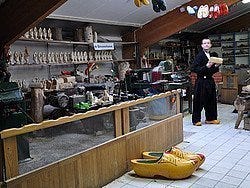 Fábrica de zuecos en Volendam