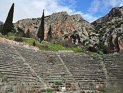 Delfos, teatro