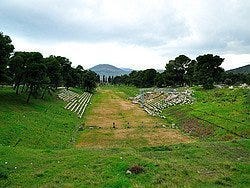 Epidauro, Estadio