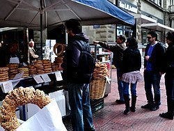 Koulouris, rosquilla tradicional griega