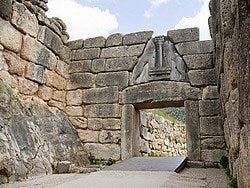 Micenas, Puerta de los Leones