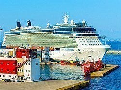 Crucero en Atenas, puerto de El Pireo