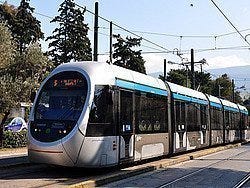 Tranvía en Atenas