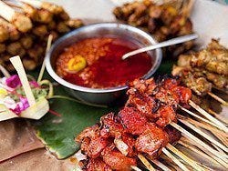 Comida típica Bali, Saté