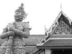 Guardiano dei templi di Bangkok