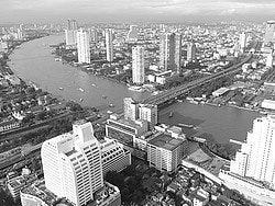 Storia di Bangkok, il fiume Chao Phraya