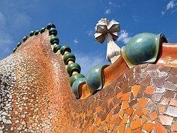 Casa Batlló, tejado