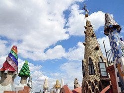 Palacio Güell, chimeneas