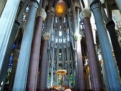 Sagrada Familia, interior