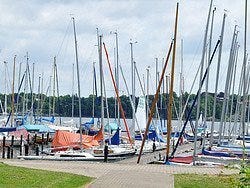 Lago de Wannsee, uno de los más cercanos a Berlín