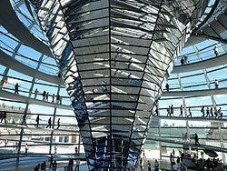 Cupula del Parlamento de Berlin