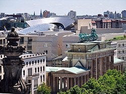 Parlamento Aleman de Berlin, vistas