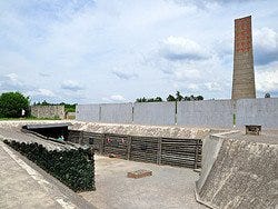 Campo de Concentracion de Sachsenhausen, paredón de Fusilamiento