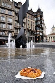 Gofre en Bruselas