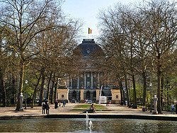 Palacio Real desde el Parque de Bruselas