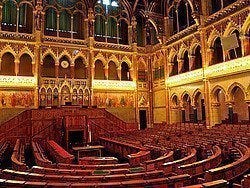 Parlamento de Budapest, Antigua Cámara Alta