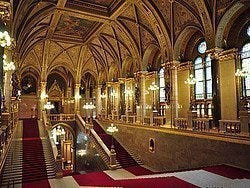 Parlamento de Budapest, interior