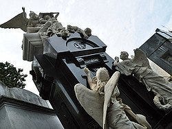 Cementerio de la Recoleta, una de las tumbas más famosas