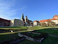 Castillo de Cracovia, interior