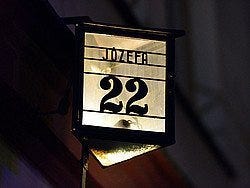 Farolillo en las calles de Kazimierz