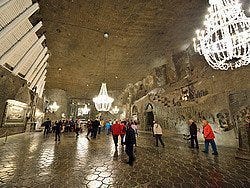 Minas de sal de Wieliczka, Capilla de St. Kinga
