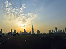 Carretera de Dubai