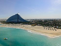 Burj Al Arab, vistas desde la habitación