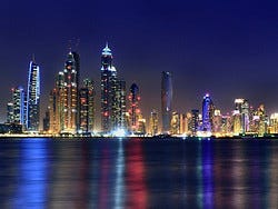 Skyline de Dubai Marina