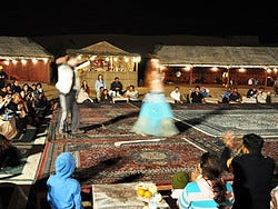 Desert Safari, espectaculo danza del vientre