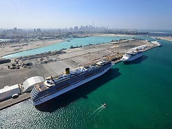 Puerto de cruceros de Dubái