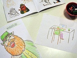 Museo del Leprechaun, dibujos
