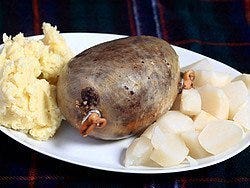 Haggis, el plato más típico de Escocia
