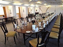 Royal Yacht Britannia, comedor principal