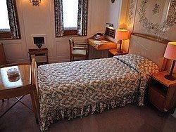 Royal Yacht Britannia, habitación de la Reina