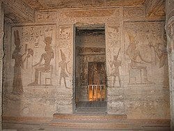 Abu Simbel: Interior del templo