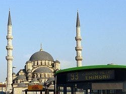 Autobus en Eminonu