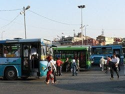 Autobuses en Estambul