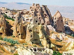 Capadocia, cuevas