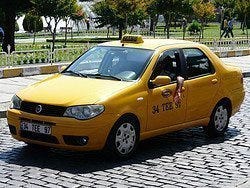 Taxi en Estambul
