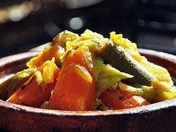 Cuscus, plato tipico de Marruecos