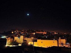 Medina de Fez el-Bali por la noche
