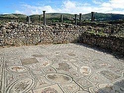 Volubilis, Mosaico de las Pruebas de Hércules