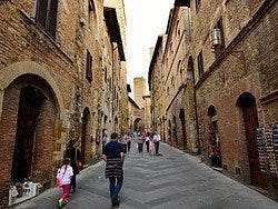 San Gimignano, calles