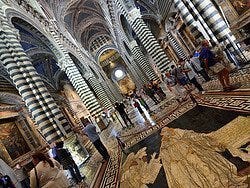 Siena, interior de la catedral