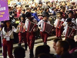Desfile del Año Nuevo Chino en Hong Kong